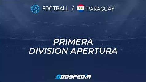 paraguai primera division apertura